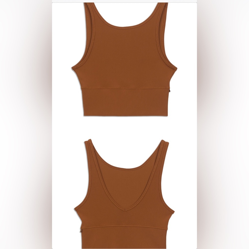 Lulu reversible crop tank size 2